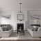 Ekena Millwork Classic Ceiling Medallion (Fits Canopies up to 4 1/8"), 13 1/4"OD x 1/2"P, Witch Hazel Crackle CM13CLWHC - alternate 2
